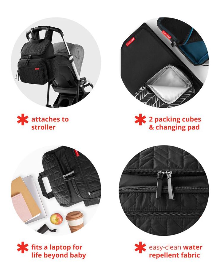 Skip Hop Forma Backpack Grey Liliplum Kids